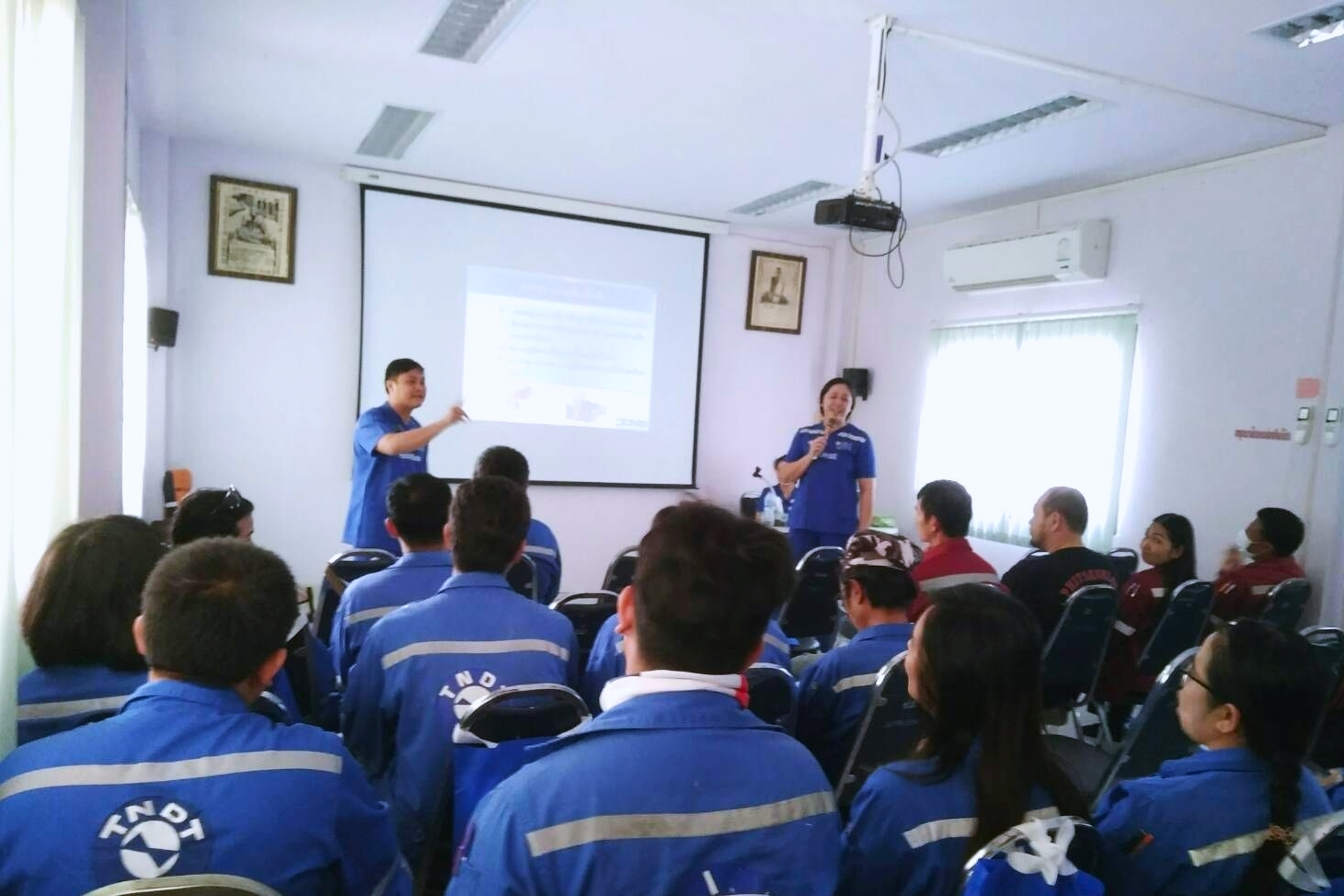 Basic First Aid & CPR training at Lan Krabue site 2020